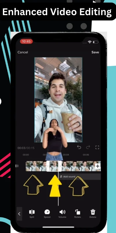 TikTok Lite APK home screen
