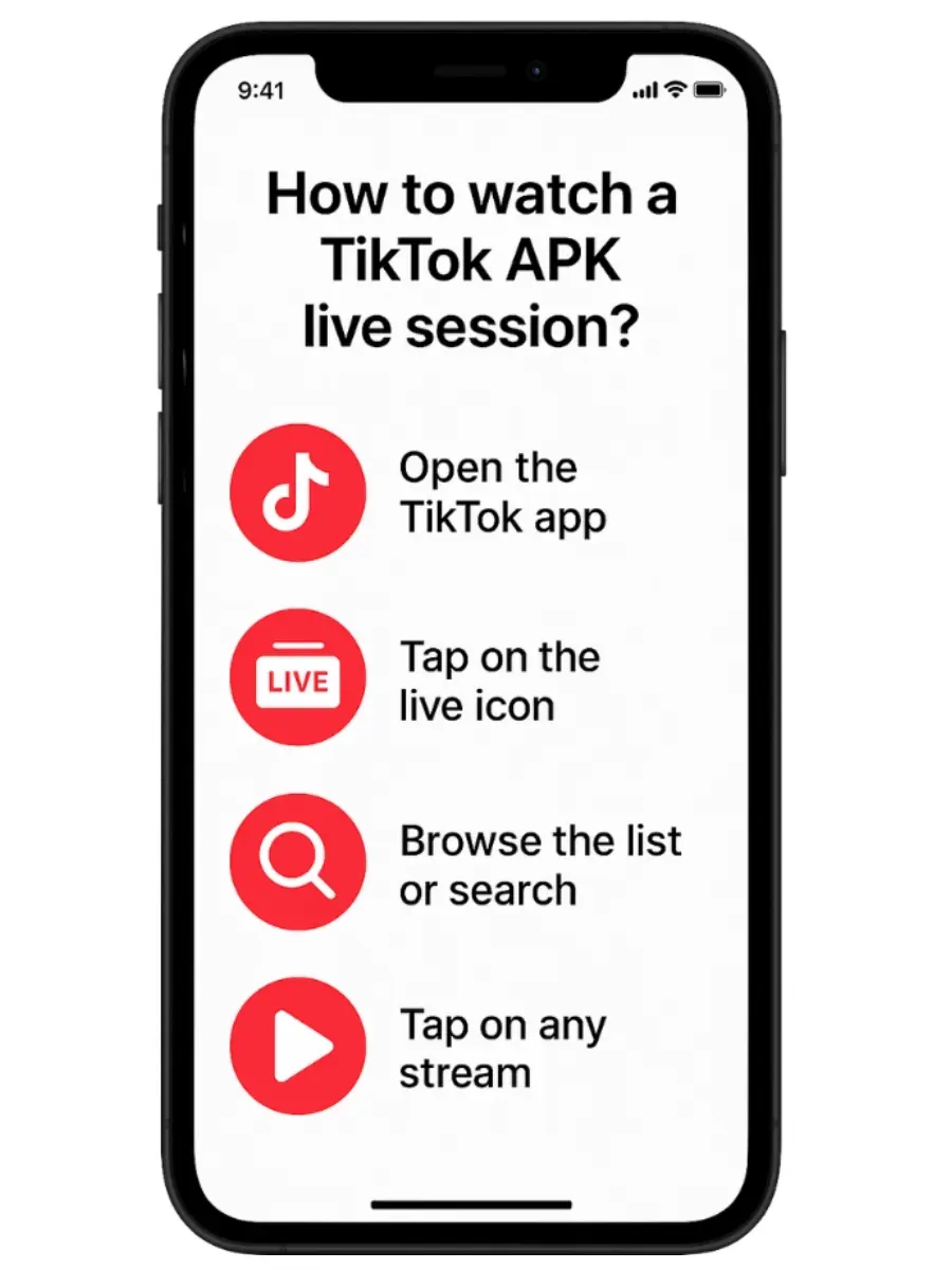 TikTok Live iOS live session guide